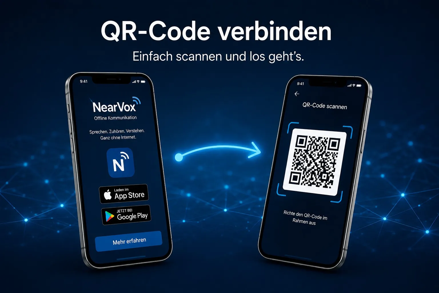 Beitritt per QR-Code
